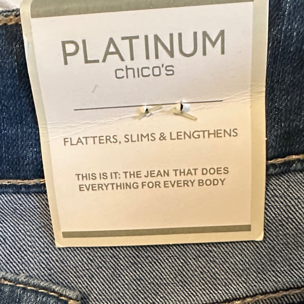 Chicos Embellished Women’s Jeans - Picture 3 of 7